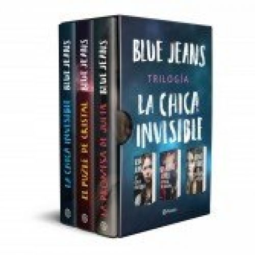 portada estuche trilogia la chica invisible la chica invisible el puzle de cristal blue jeans 202009040914