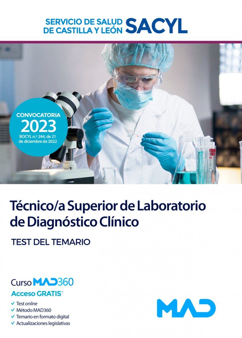 tecnico superior laboratorio diagnostico clinico servicio salud castilla leon sacyltest