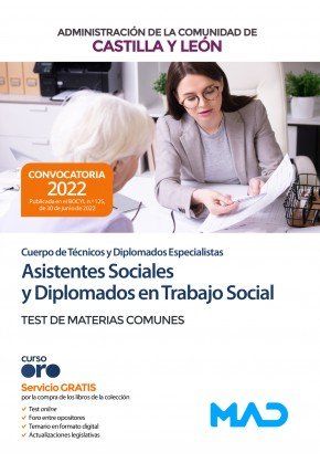 asistentes sociales diplomados trabajo social castilla leon test comun