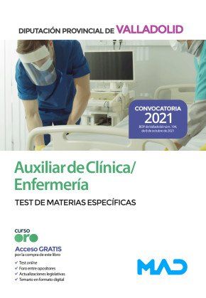 auxiliar clinica enfermeria diputacion valladolid