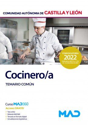 cocinero administracion castilla leon temario comun