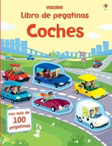 first sticker book cars cover spanish
