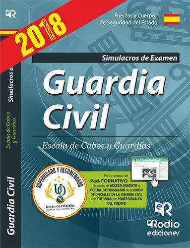 Compendio de pruebas finales, similares a las que deberá realizar el opositor que se enfrente a las pruebas selectivas para el acceso al Cuerpo de la Guardia Civil, Escala de Cabos y Guardias, conforme a la última convocatoria publicada. Supervisada y rec