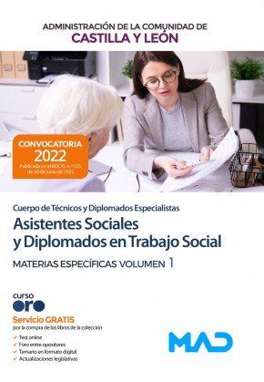 asistentes sociales diplomados trabajo social castilla leon TEMARIO ESPECIFICO VOL 1