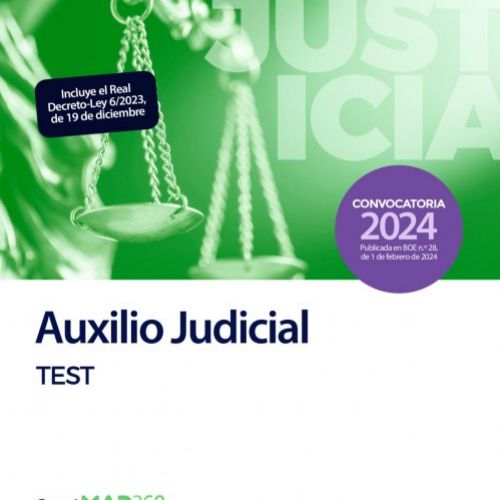 cuerpo auxilio judicial administracion justiciatest