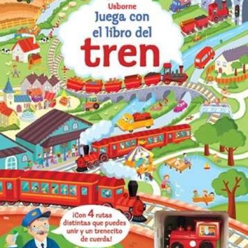 wind up train cover spanish