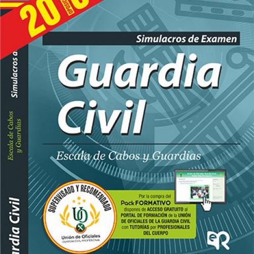 Compendio de pruebas finales, similares a las que deberá realizar el opositor que se enfrente a las pruebas selectivas para el acceso al Cuerpo de la Guardia Civil, Escala de Cabos y Guardias, conforme a la última convocatoria publicada. Supervisada y rec